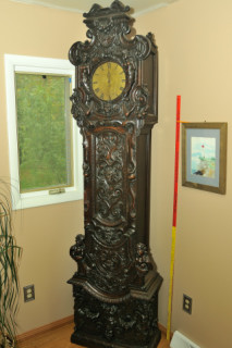 Thomas Worsfold, Dorking, Grandfather Clock, late 1700's