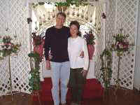 Mike & Alison as husband & wife picture