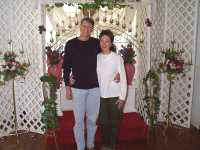 Mike & Alison as husband & wife picture